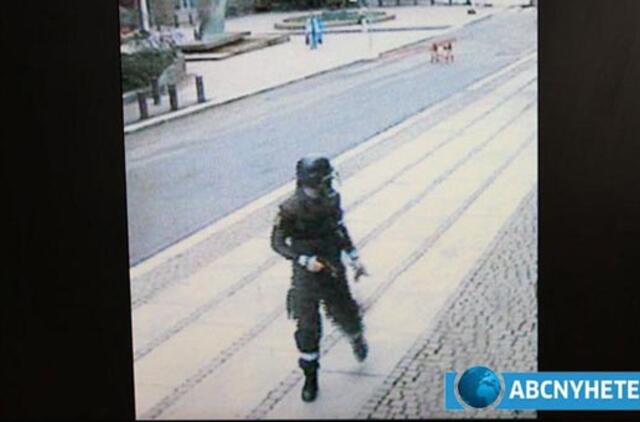 Andersą Beringą Breiviką prieš išpuolius nufilmavo stebėjimo kameros