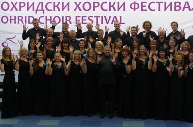 Choras "Cantare" iš Makedonijos grįžo su laurais