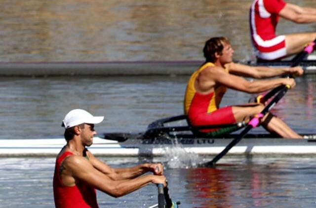 Europos irklavimo čempionate lietuviai iškovojo dar du medalius