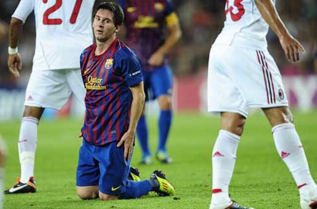 "FC Barcelona" pirmąsias Čempionų lygos rungtynes sužaidė lygiosiomis