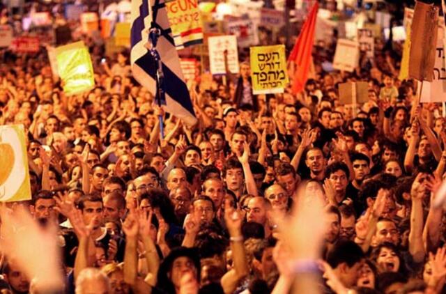 Izraelyje vyko didžiausias šalies istorijoje protestas dėl socialinių problemų