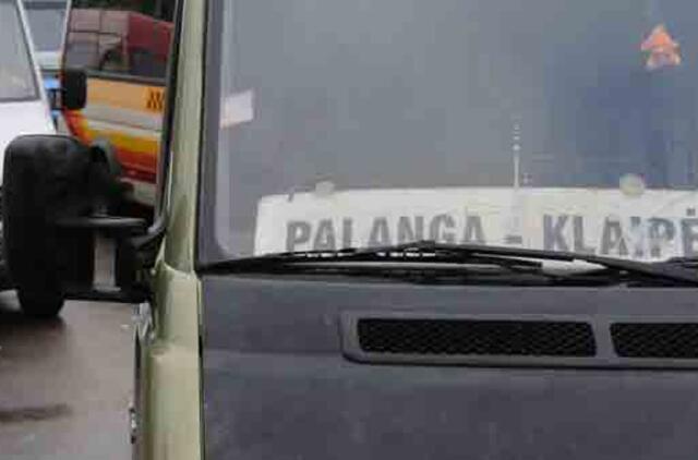 Keleivius į Palangą vežiojo nelegaliai