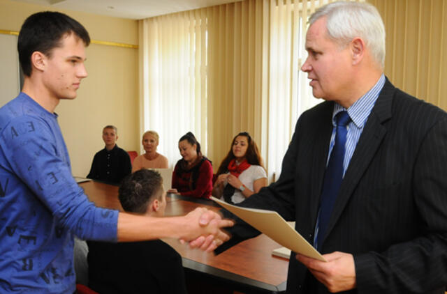 Klaipėdos meras pagerbė lengvaatlečius