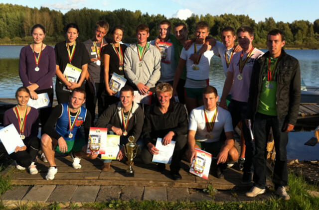 Klaipėdos studentai irkluotojai - geriausi šalyje