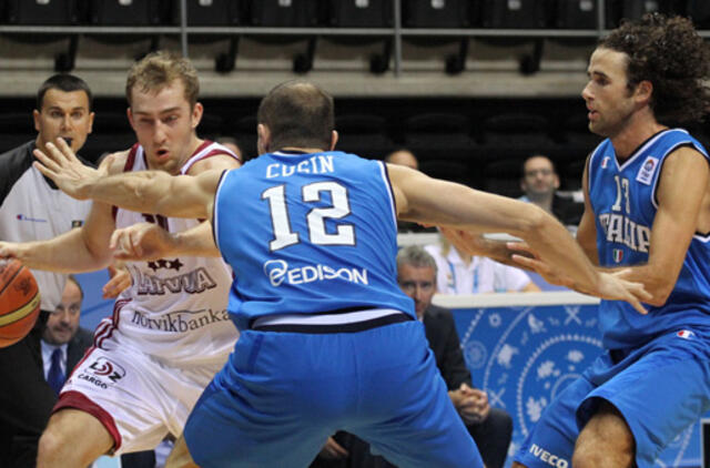 Latvija-Italija: 62:71