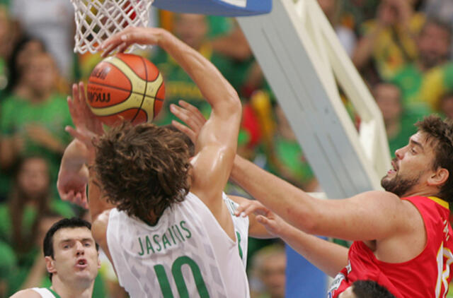 Lietuvos krepšininkai pralaimėjo ispanams