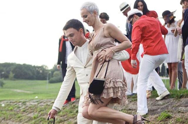 Mia šoks su Ievos Šimukauskienės mylimuoju