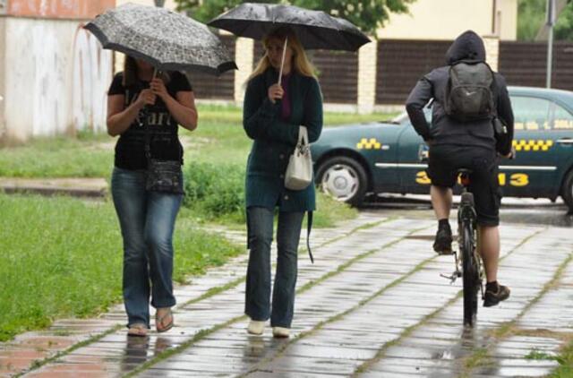 Numatomos šiltos dienos, bet rudeniškos naktys