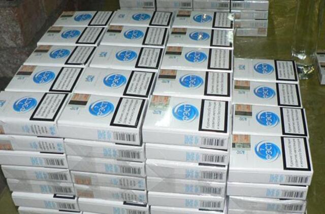 Pirmąją rudens dieną sulaikyta beveik 38 tūkst. litų vertės kontrabandinių rūkalų