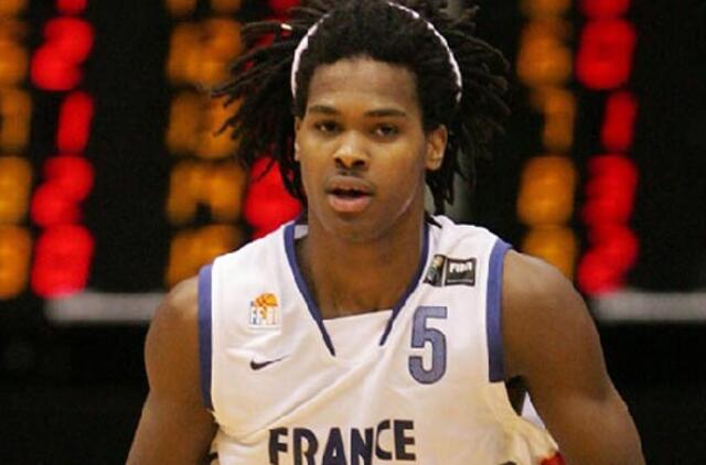 Prancūzijos krepšininkas Mickael Gelabale negalės žaisti su lietuviais