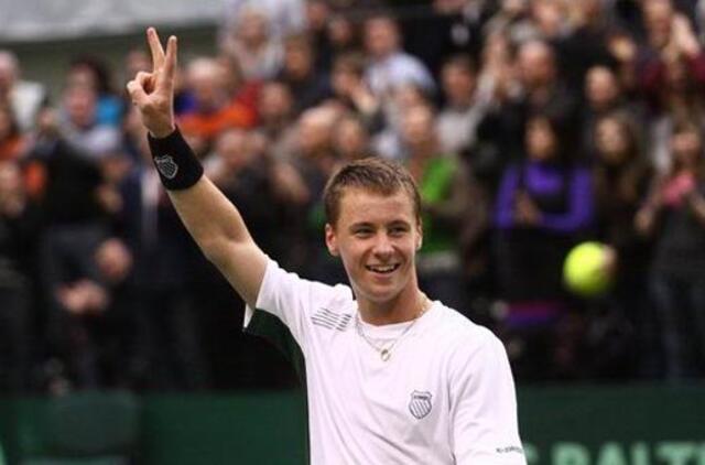 Ričardas Berankis laimėjo ir pateko į ketvirtfinalį