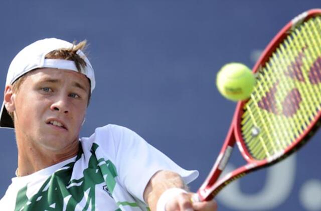 Ričardas Berankis pasaulio reitinge - 157-as, o Laurynas Grigelis - 220-as