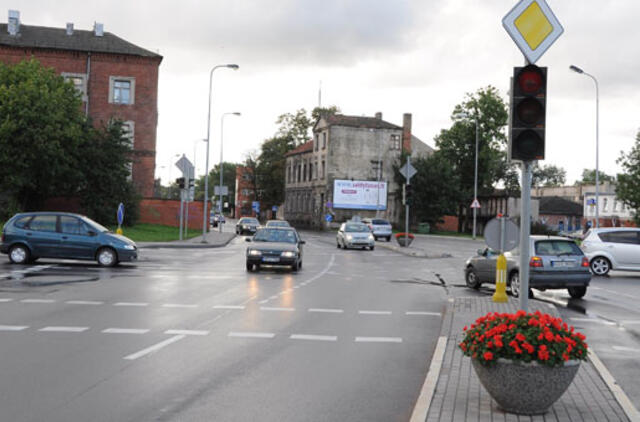 Sankryža liko be vieno šviesoforo