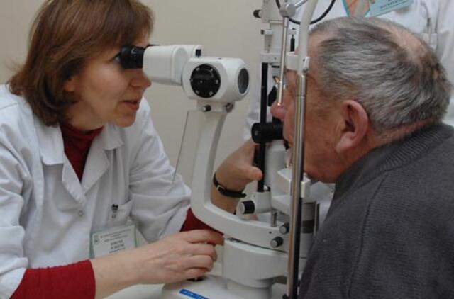 Senjorams reikia dažniau tikrinti regėjimą