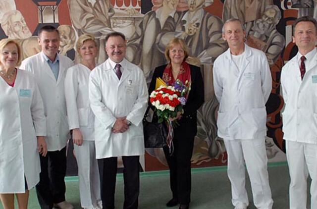 Tarptautinis bendradarbiavimas su JAV ligoninėmis