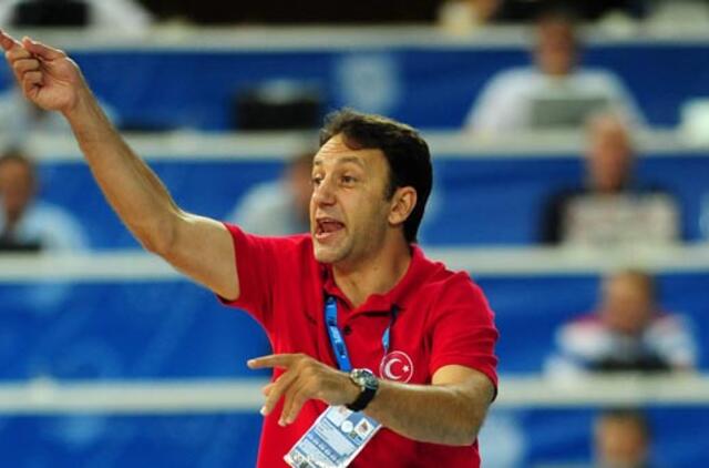 Turkų treneris Orchunas Enė: "Prieš rungtynes su lietuviais niekas nesijaučia ramūs"