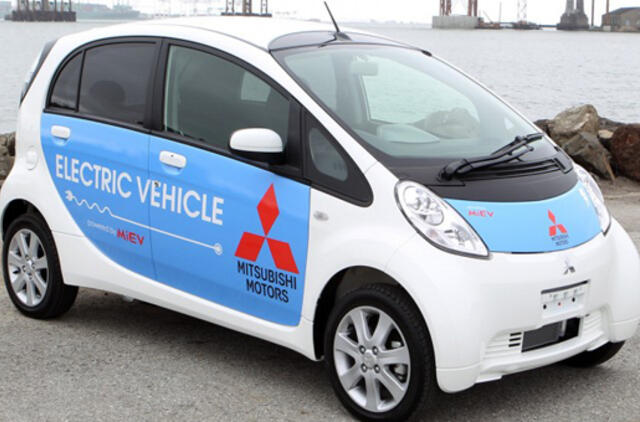 Estijos vyriausybė gavo pirmuosius 50 "Mitsubishi i-MiEV" elektromobilių