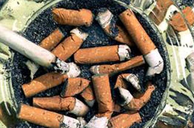 JAV mažėja rūkalių