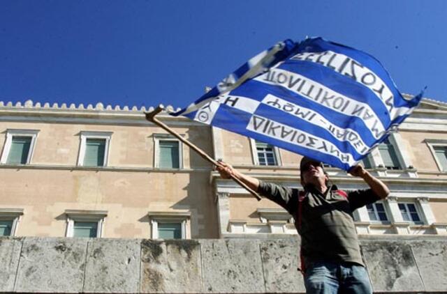 Kreditoriai sutiko nurašyti iki 40 proc. Graikijos skolų