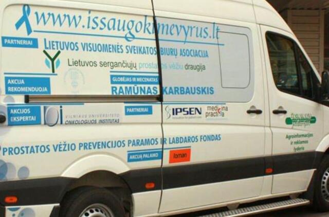 Lietuvoje – pirmoji Europoje mobili ankstyvosios prostatos vėžio diagnostikos laboratorija