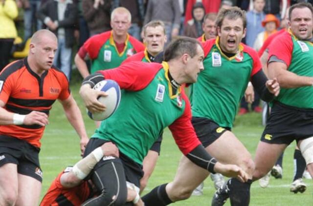 Lietuvos regbio rinktinė pasaulio reitinge išliko 38-a