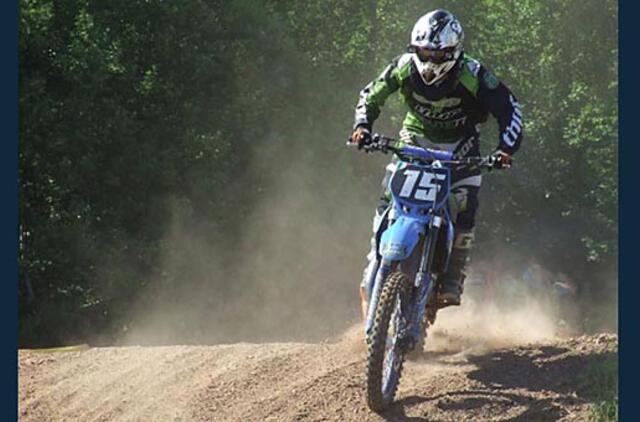 Motokroso trasose Klaipėda dar turi autoritetą