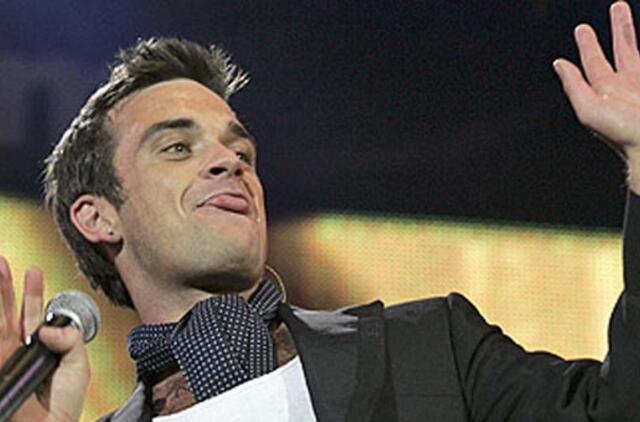 Robbie Williamsas vėl pasitraukė iš grupės "Take That"