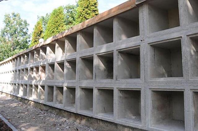 Šiauliuose planuojama statyti kolumbariumus