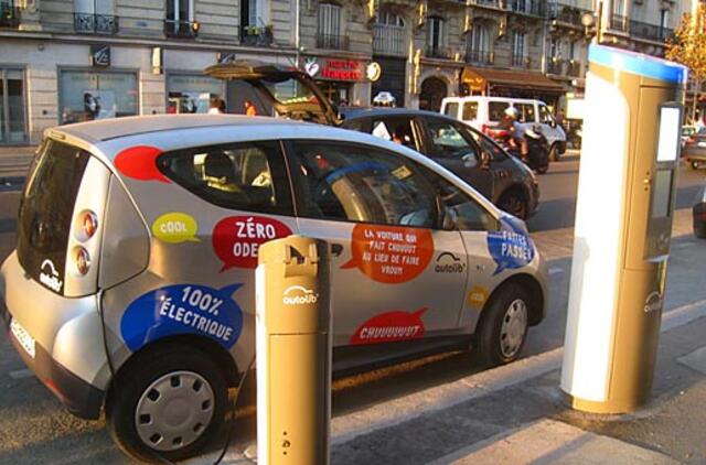 "Viešieji" elektromobiliai - jau realybė