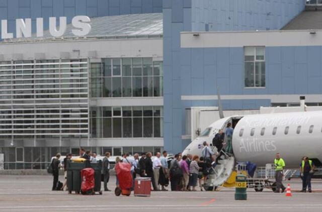 Vilniaus oro uostas - penktas Europoje pagal keleivių skaičiaus augimą