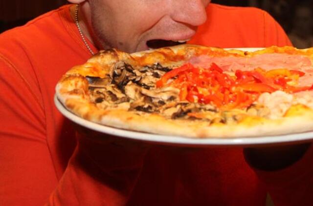 Vilniuje apiplėštas picų išvežiotojas