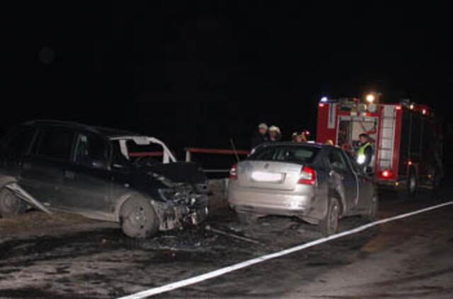 Automobilių eismas avaringame kelio ruože papildomai nebus ribojamas