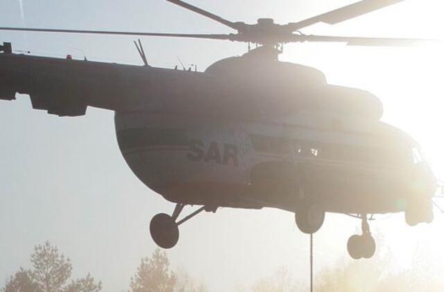 Baltarusijoje sudužus kariniam sraigtasparniui žuvo trys žmonės