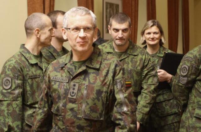 Grįžusių kariūnų prašymai nutraukti mokslus kol kas nepatenkinti