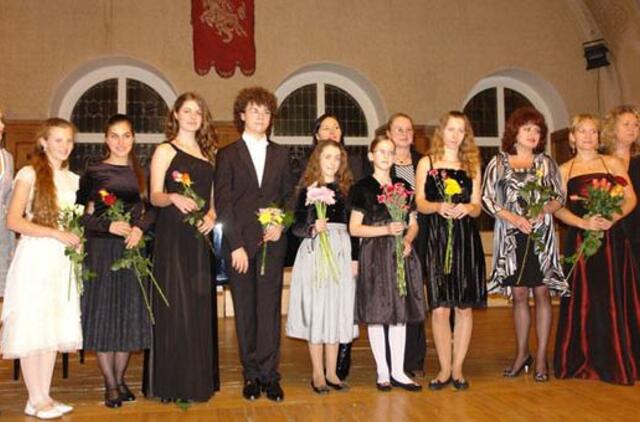 Jaunieji muzikai pagerbė Ferenzą Lisztą