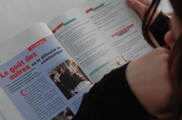 Jaunimas raginamas aktyviau mokytis prancūzų kalbos