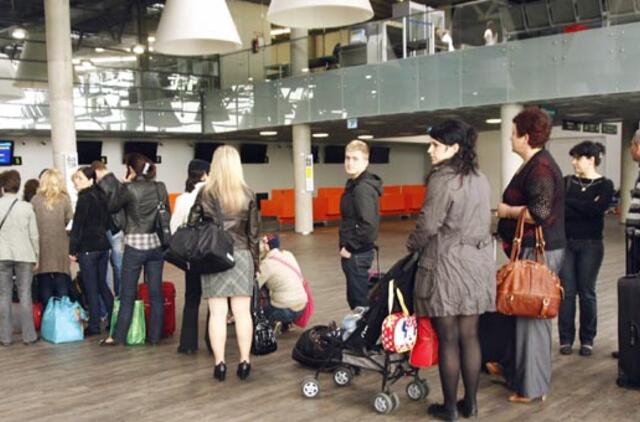 Kauno oro uoste keleivių skaičius auga jau 9 metus paeiliui