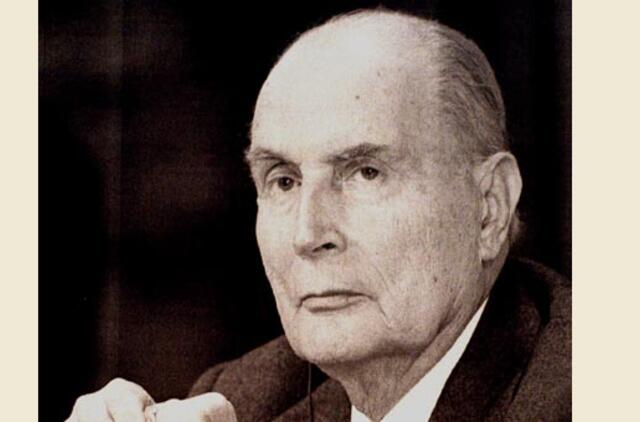 Mirė buvusio Prancūzijos prezidento našlė Danielė Miteran