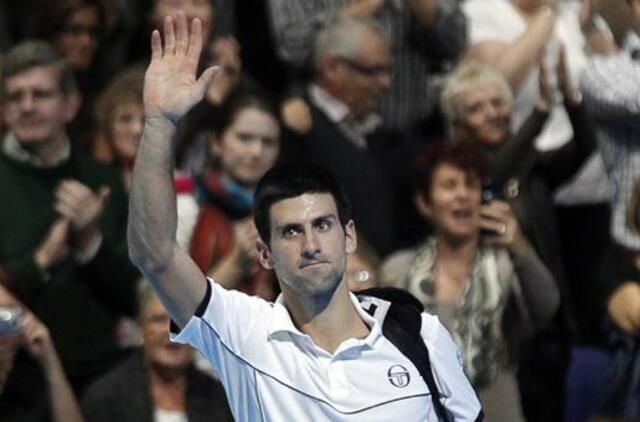 Novakas Džokovičius pralaimėjo ketvirtfinalyje