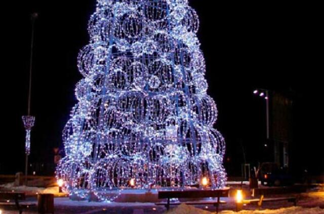 Palanga šeštadienį nustebins modernia Kalėdų egle