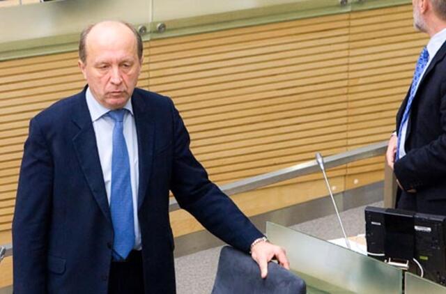 Premjeras: dėl euro zonos skolų krizės teks peržiūrėti kitų metų biudžetą