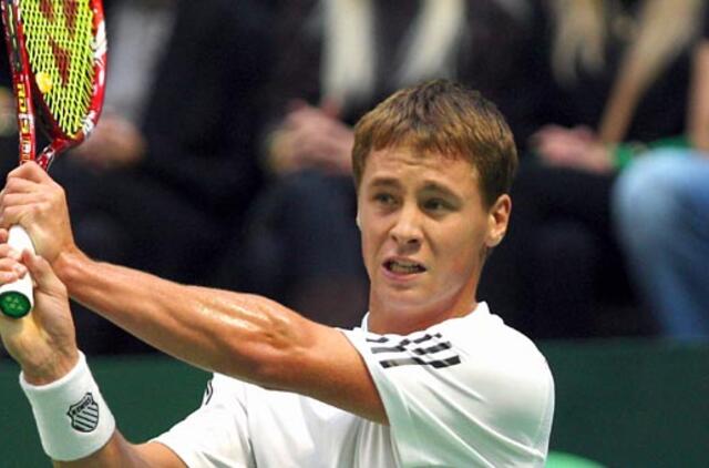 Ričardas Berankis Slovakijoje iškopė į aštuntfinalį