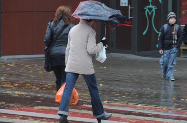 Rudeninės darganos nedaug, bet jau sargdina gripu