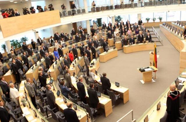 Seime pakaktų keturių partijų atstovų, mažiausiai - konservatorių, teigia rinkėjai