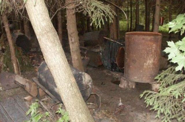 Vežusius naminukę policininkai sustabdė tik apšaudę