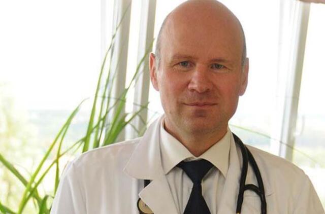 Vidaus ligų skyriuje - intensyvus pacientų srautas