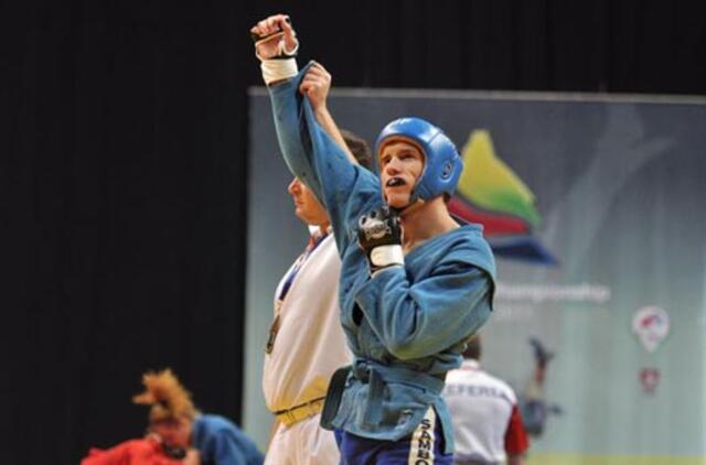 Viktoriui Tomaševičiui - pasaulio sambo čempionato bronza