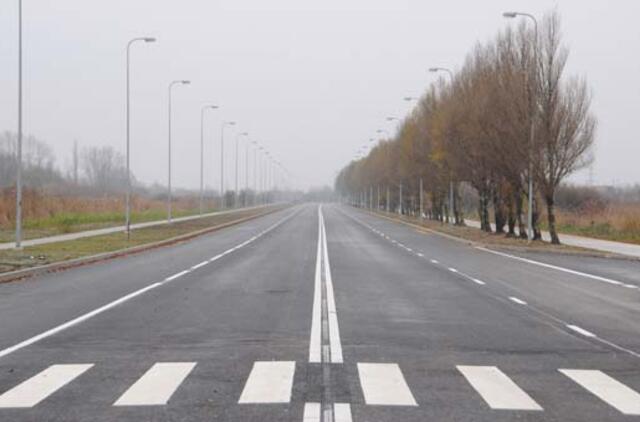 Žadama atidaryti Minijos gatvės atkarpą