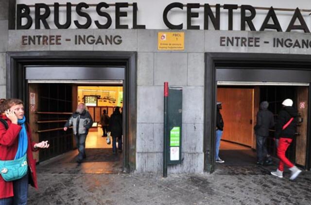 Belgijoje streikuoja viešojo sektoriaus darbuotojai