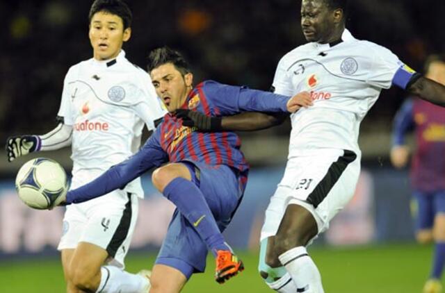 "FC Barcelona" puolėjas Davidas Villa į aikštę gali grįžti po 4-5 mėnesių